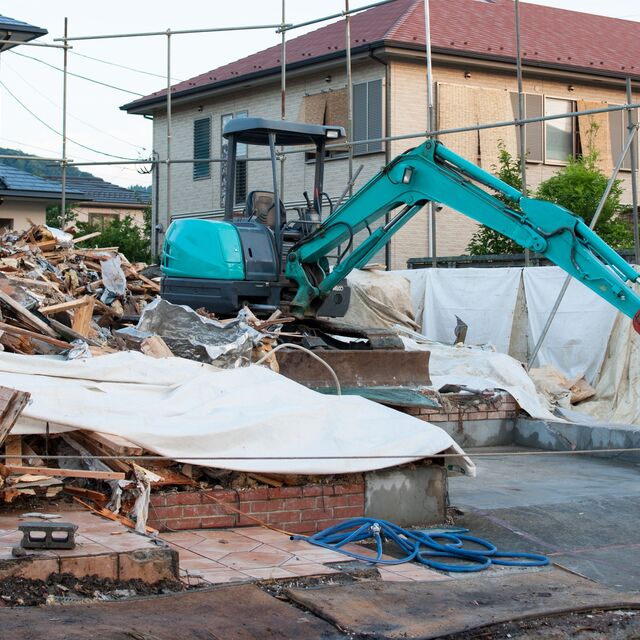 建物の解体工事もお任せを